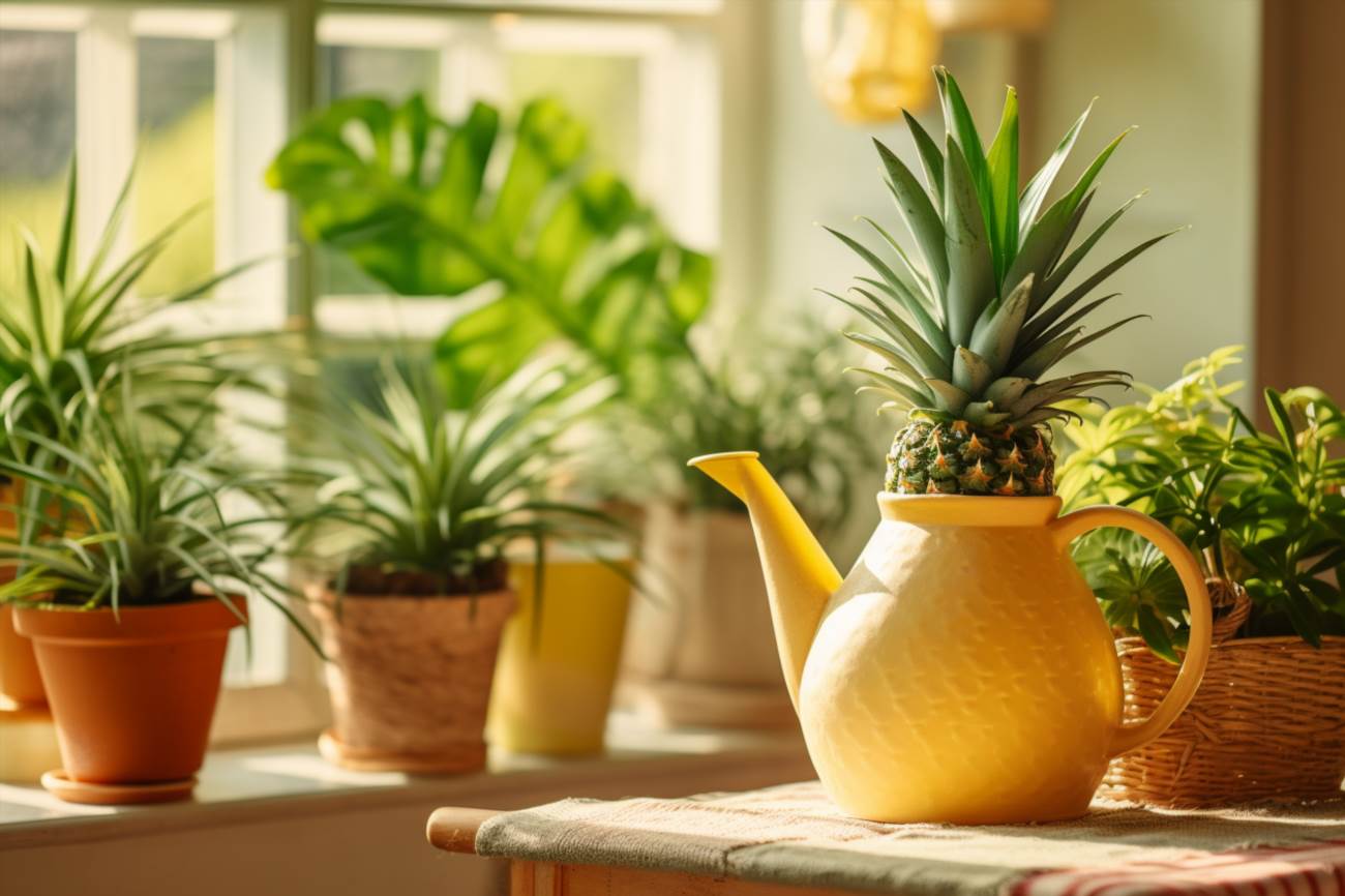 Wie pflegt man eine ananaspflanze